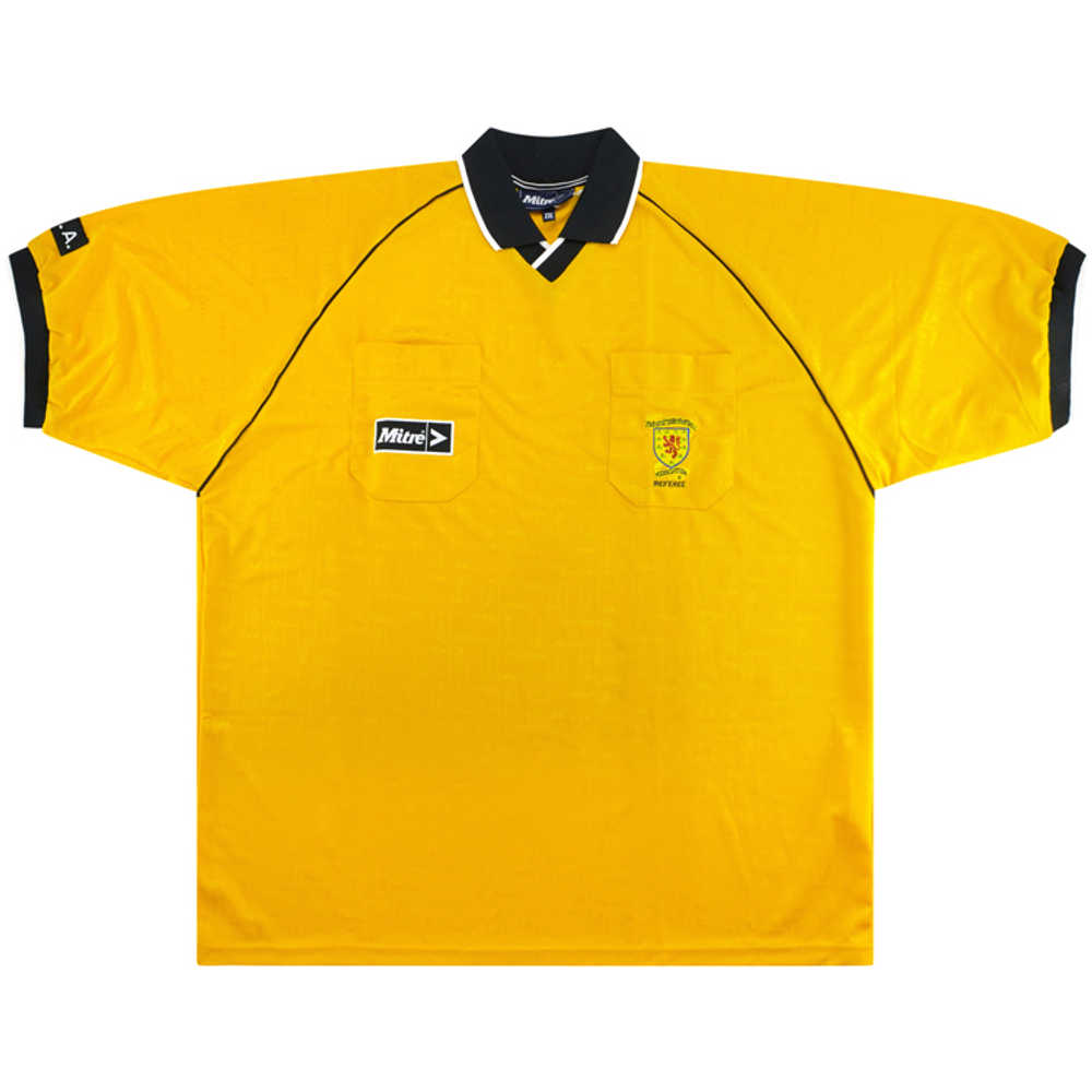 1999-01 Scotland Mitre Referee Shirt *As New* XXL