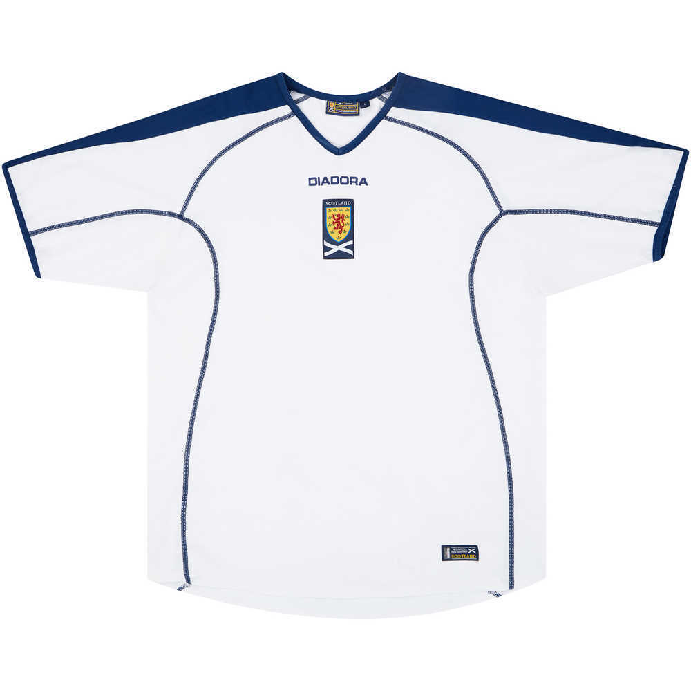 2003-05 Scotland Away Shirt (Excellent) S