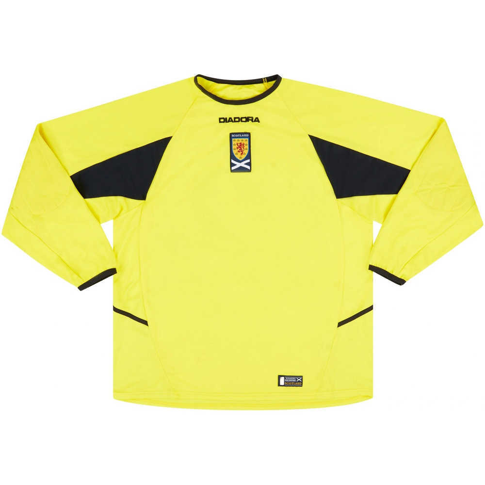 2003-04 Scotland GK Shirt (Good) L