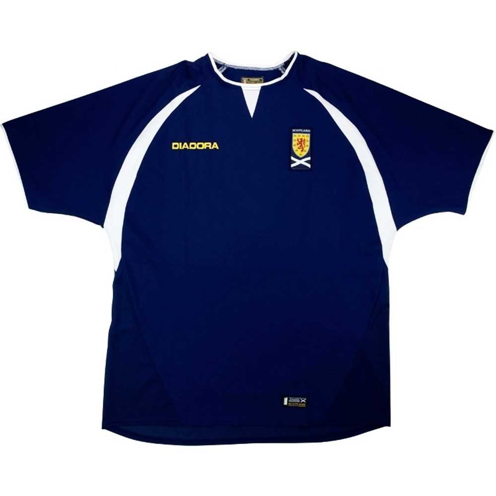 2003-05 Scotland Home Shirt (Excellent) M