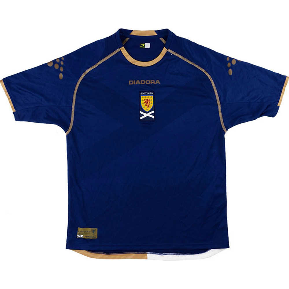 2007-08 Scotland Home Shirt (Good) S