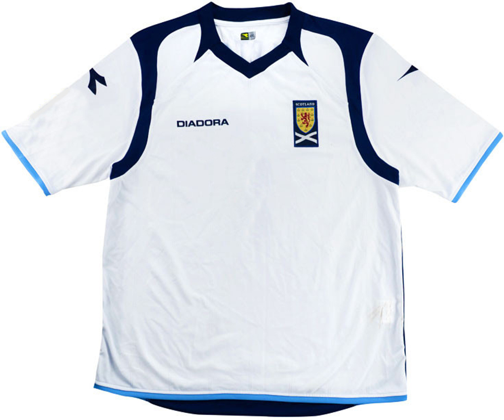 2009-10 Scotland Away Shirt (Very Good) M-Scotland