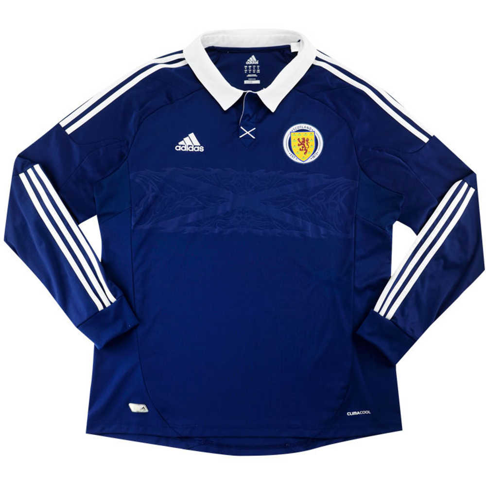 2011-13 Scotland Home L/S Shirt (Excellent) M