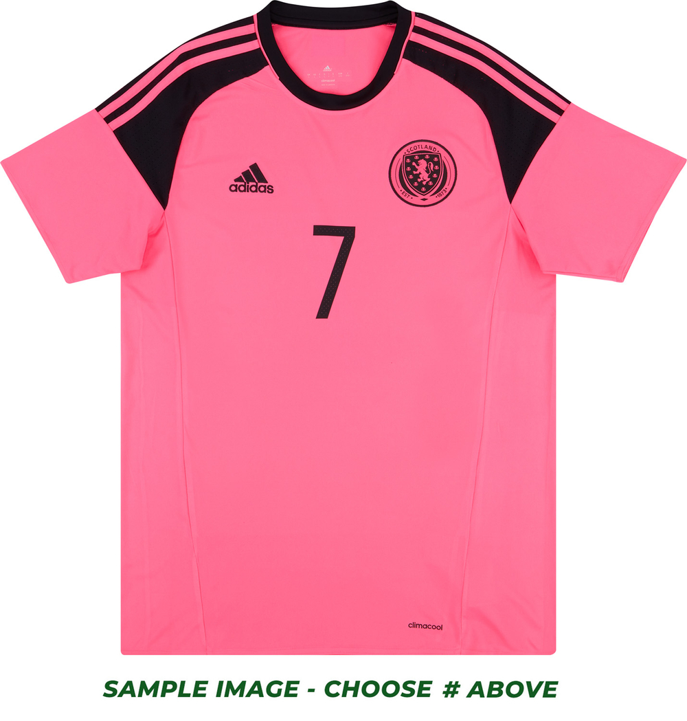 2016-17 Scotland Player Issue Away Shirt # (Excellent) M