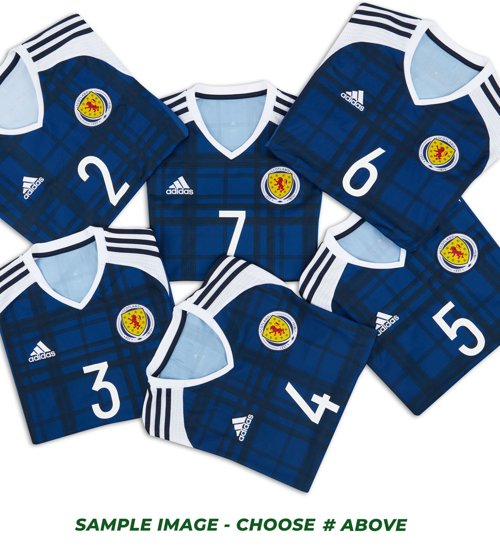2016-17 Scotland Player Issue Home Shirt # (Excellent) M-Scotland Names & Numbers Player Issue View All Clearance Euro 2020