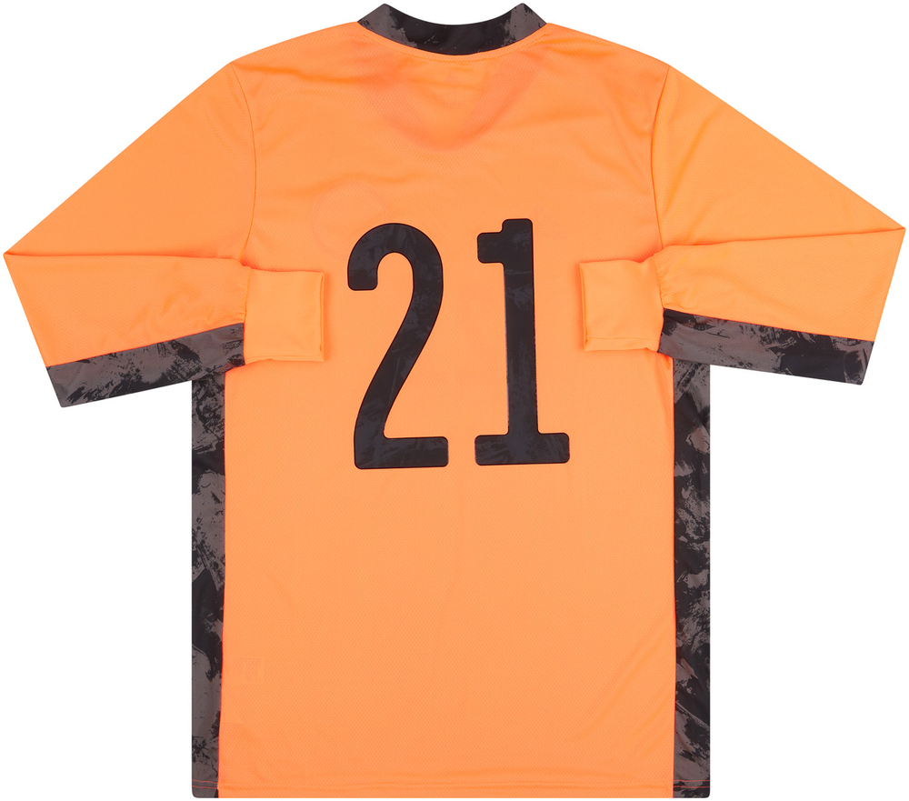 2020-21 Scotland GK Shirt #21 (Excellent)