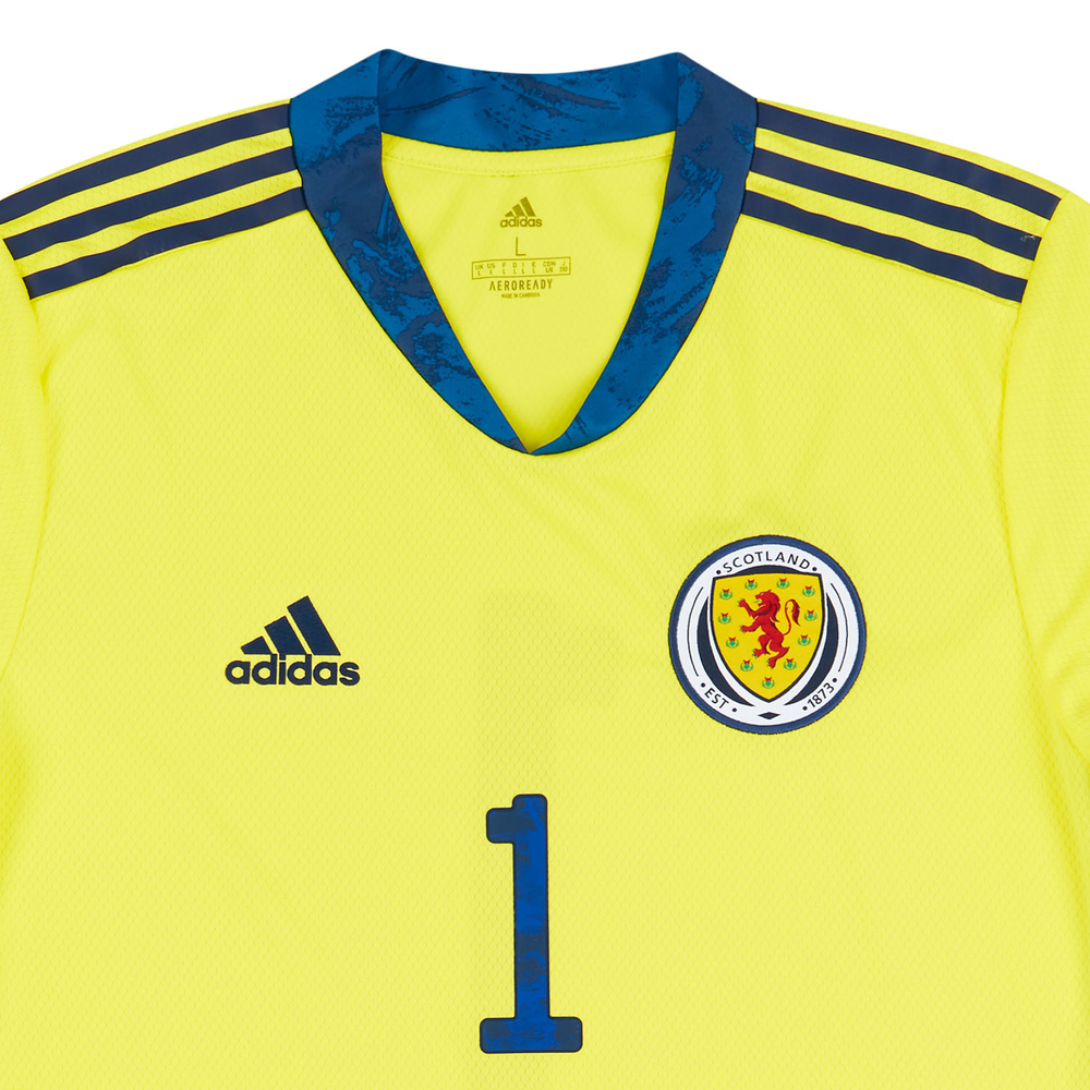 2020-21 Scotland GK Shirt  #1 (Excellent)