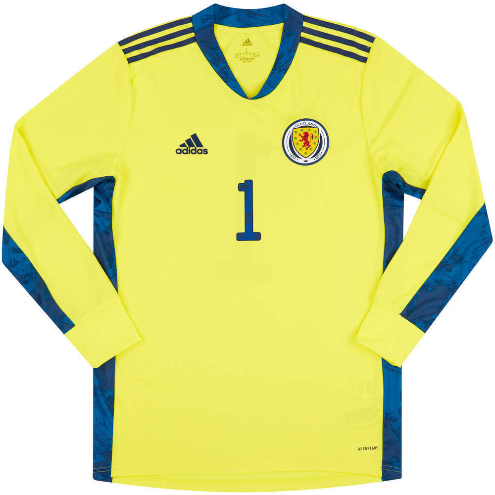 2020-21 Scotland GK Shirt  #1 (Excellent)