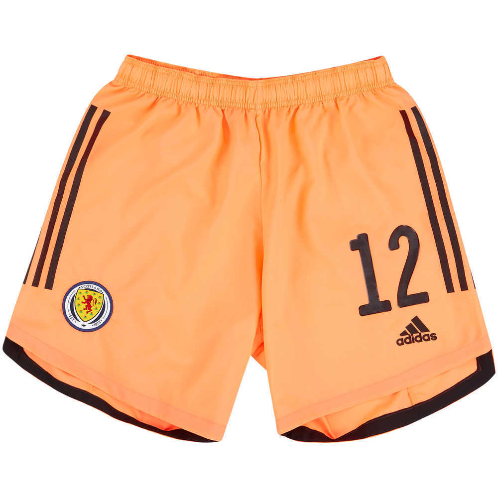 2020-21 Scotland GK Shorts #12 *As New*
