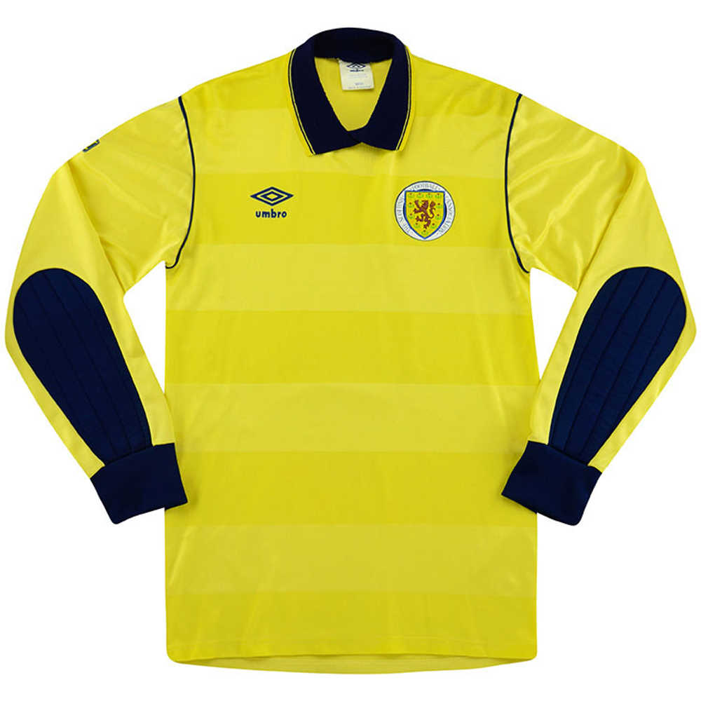 1985-88 Scotland GK Shirt (Very Good) S