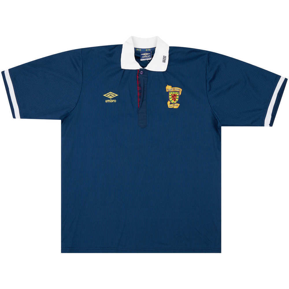 1988-91 Scotland Match Issue Home Shirt #10 (MacLeod)