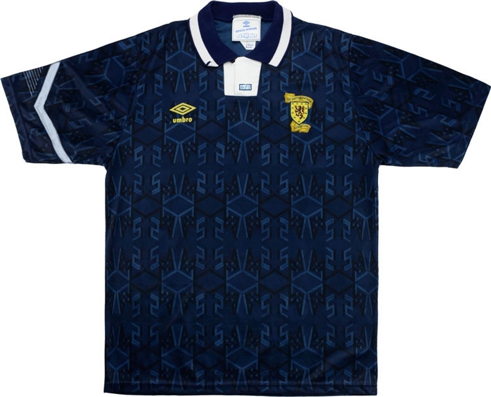 1991-94 Scotland Home Shirt (Very Good) S-Scotland