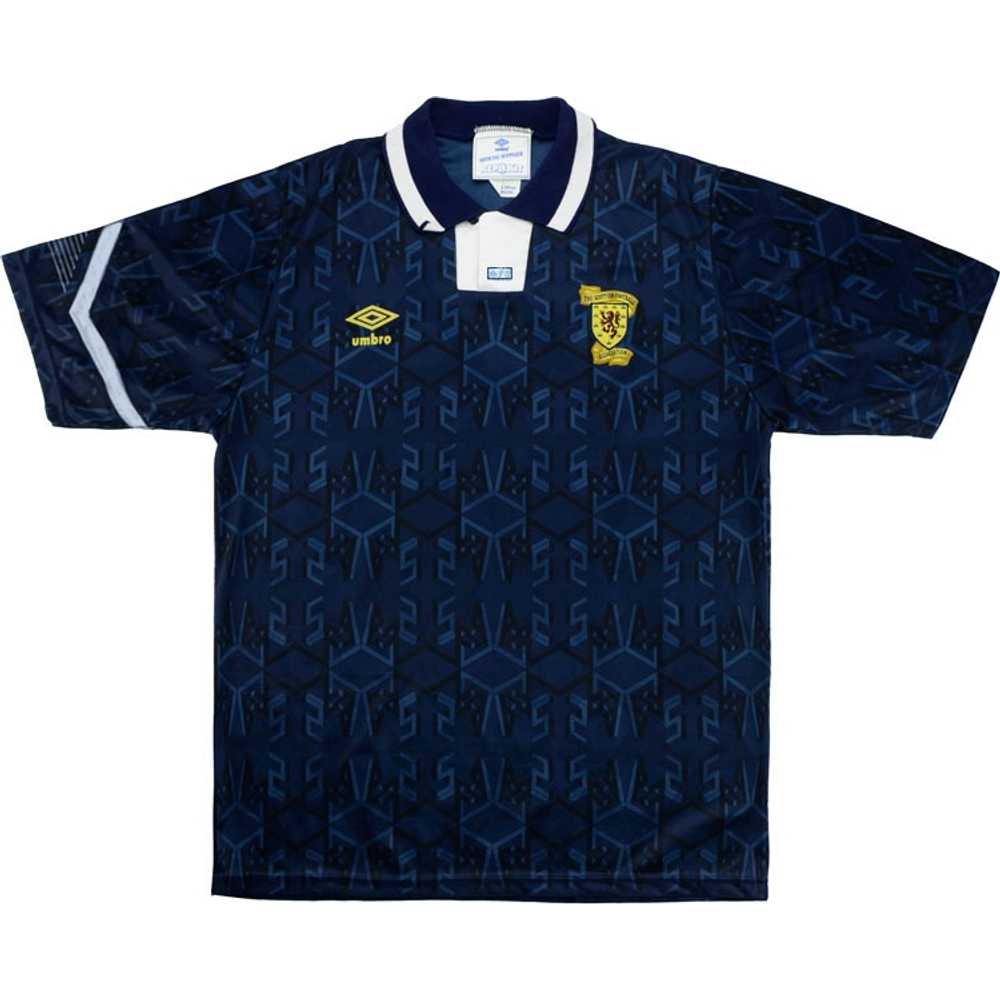 1991-94 Scotland Home Shirt (Very Good) L