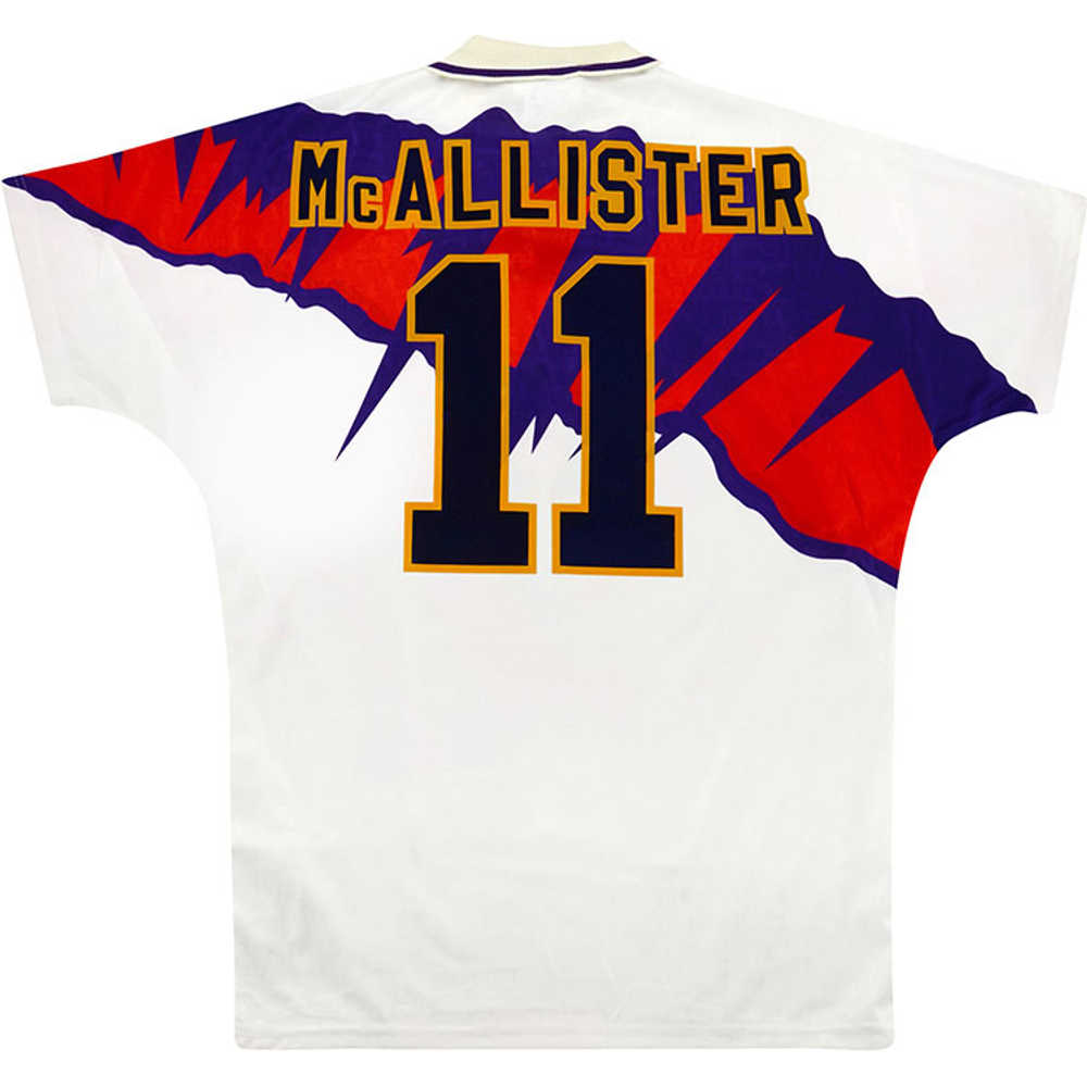 1991-93 Scotland Away Shirt McAllister #11 (Excellent) S