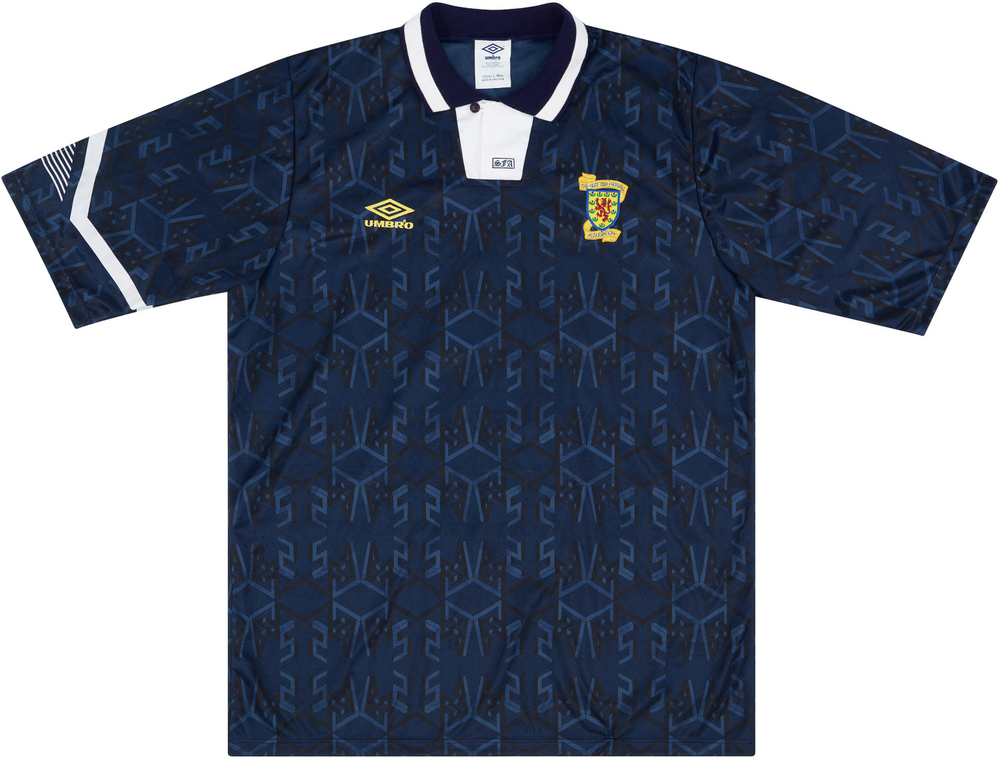 1992-93 Scotland Match Issue Home Shirt #18 (Bowman)