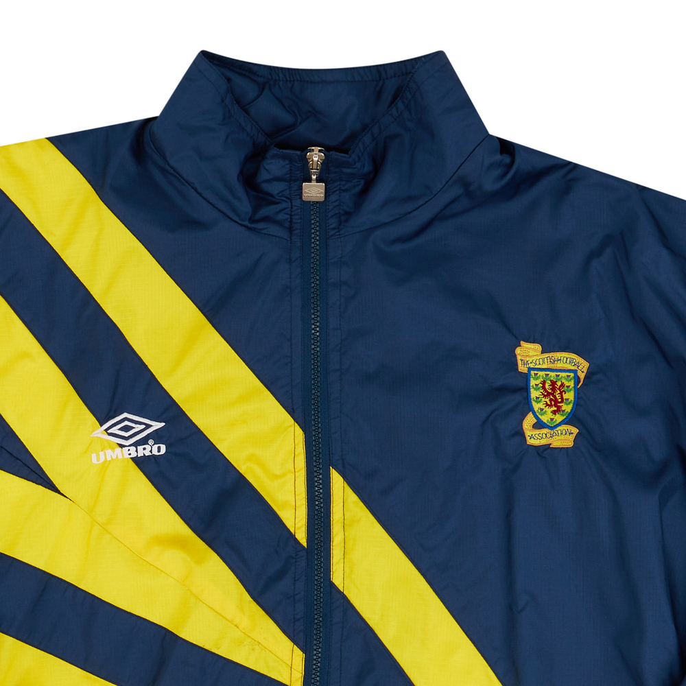 1992 Scotland Umbro Jacket (Excellent) XS-Scotland Jackets & Tracksuits