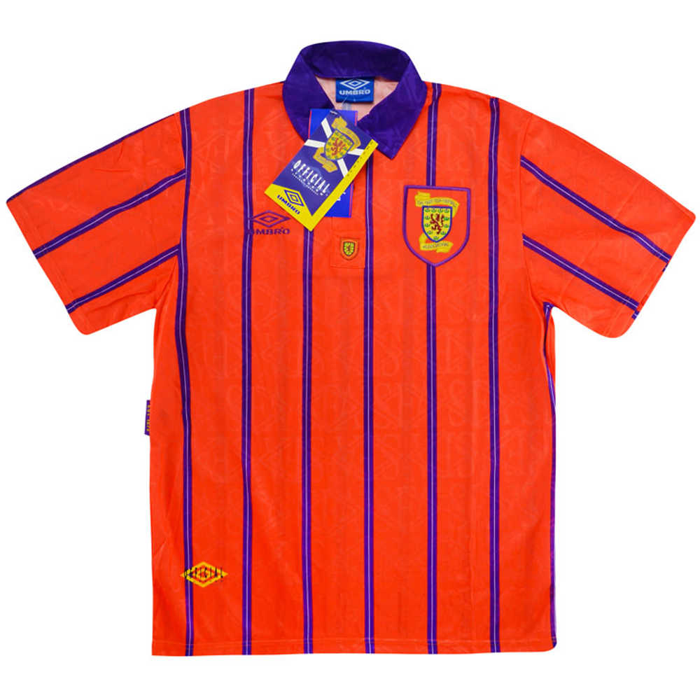 1993-95 Scotland Away Shirt *w/Tags* XL