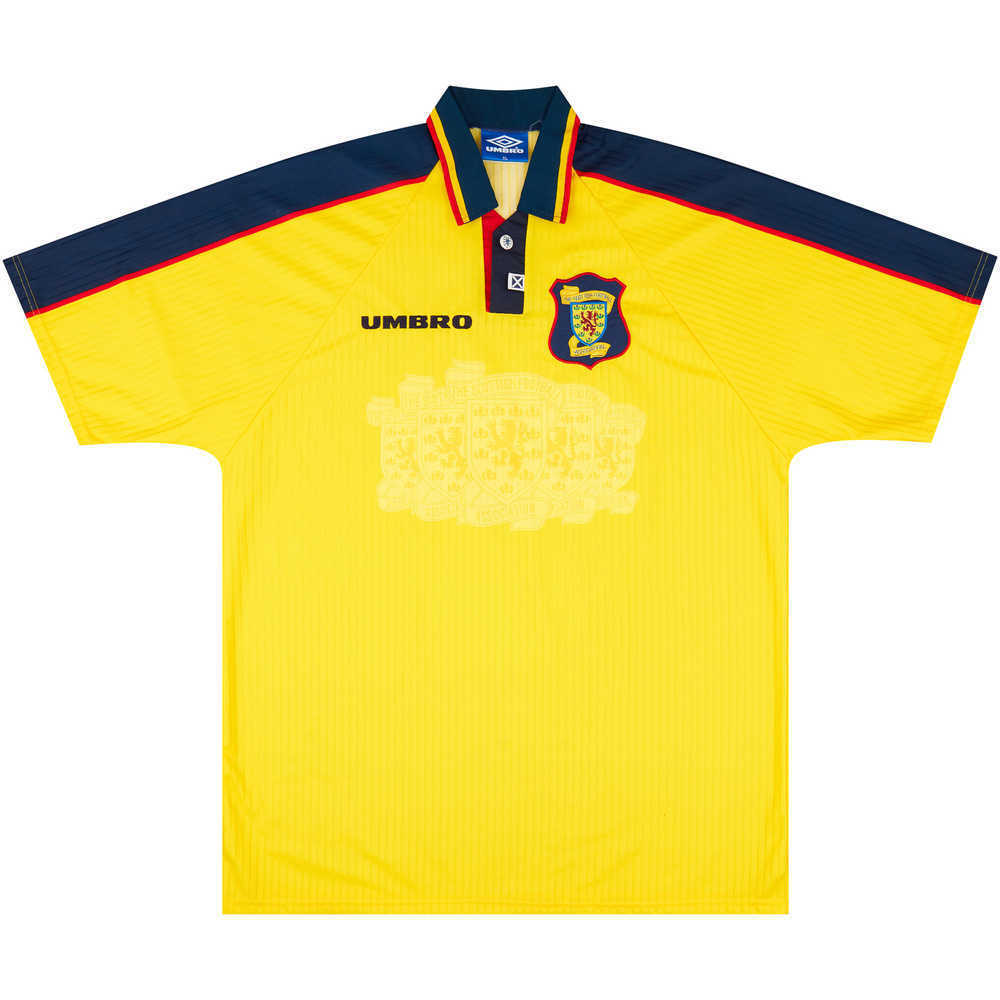 1996-99 Scotland Away Shirt (Very Good) XL