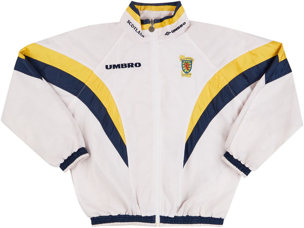 1996-97 Scotland Track Jacket (Very Good) L-Scotland Jackets & Tracksuits Euro 2020 New Products Classic Training