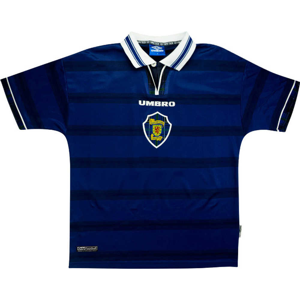 1998-00 Scotland Home Shirt (Excellent) XL