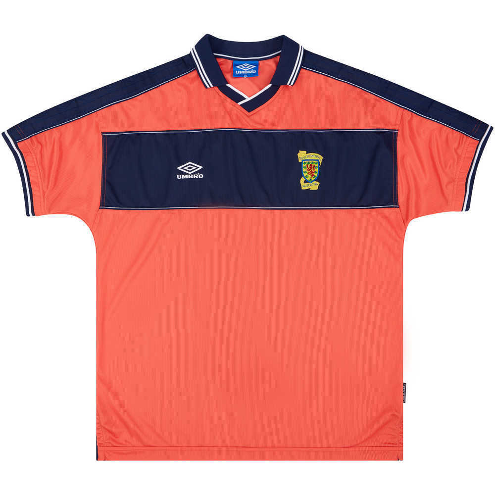 1999-00 Scotland Away Shirt (Excellent) XXL