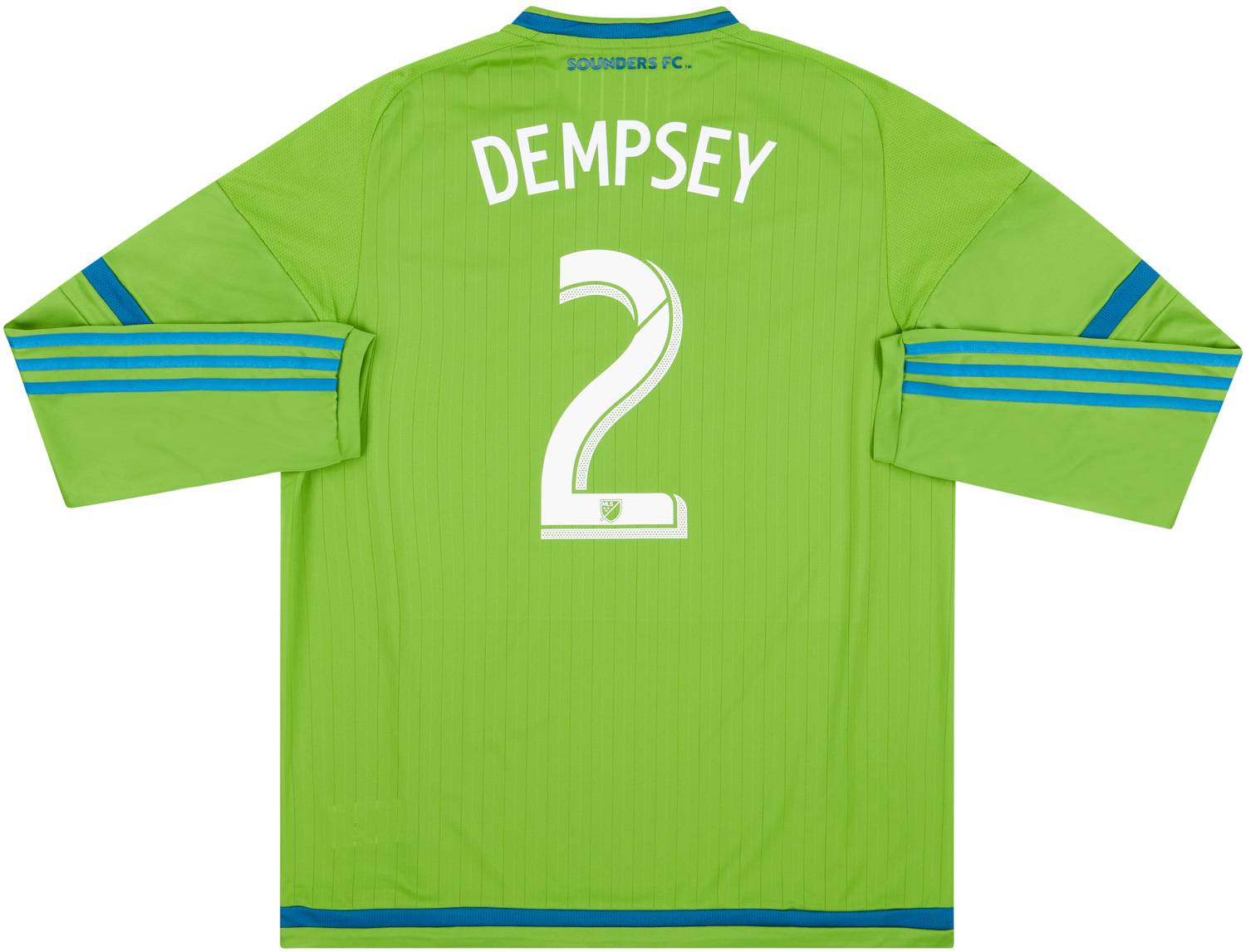 2015 Seattle Sounders Adizero Player Issue Home Shirt Dempsey #2