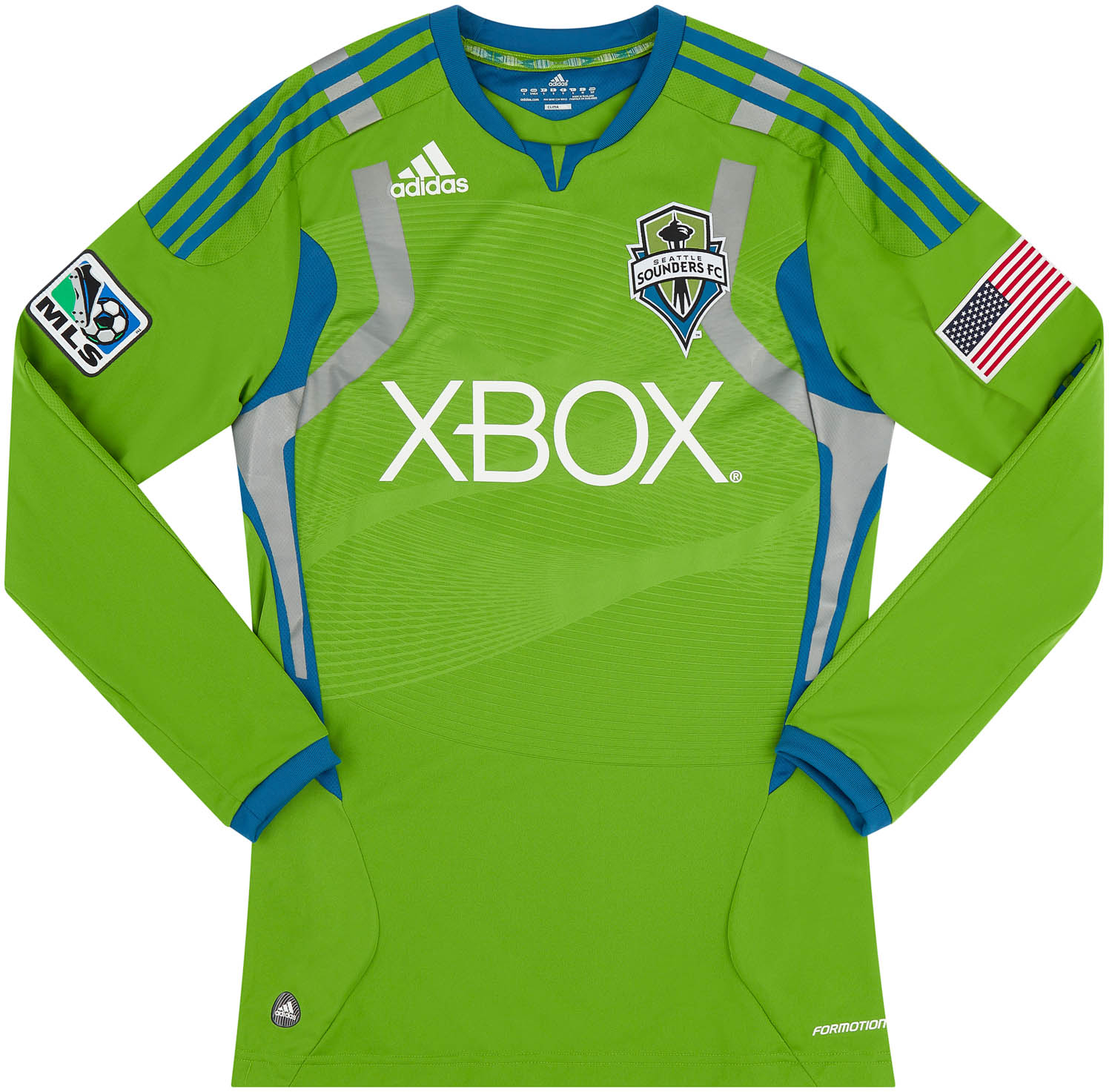 2011-12 Seattle Sounders Match Issue Signed Home Shirt Montero #17