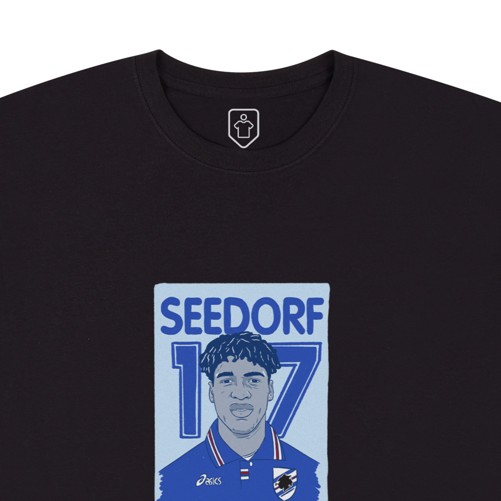 1995-96 Sampdoria Seedorf #17 Serie A Icons Tee