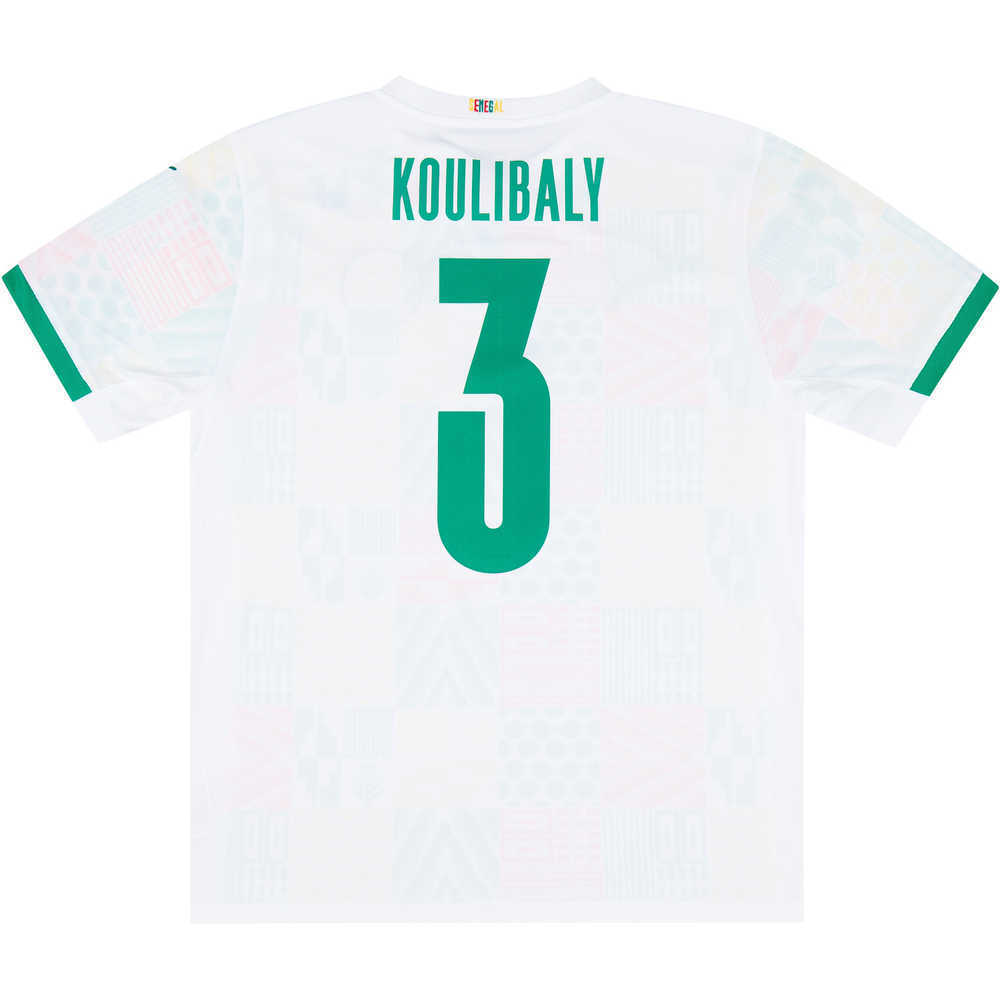2020-21 Senegal Home Shirt Koulibaly #3 *w/Tags*