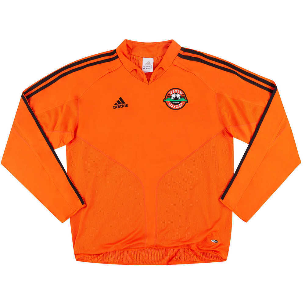 2004-05 Shakhtar Donetsk Player Issue Home L/S Shirt (Excellent) XL