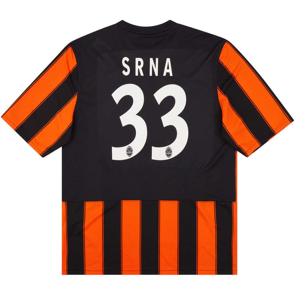 2009-10 Shakhtar Donetsk Player Issue Home Shirt Srna #33