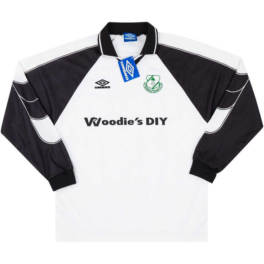 1999-00 Shamrock Rovers Away L/S Shirt *w/Tags* L