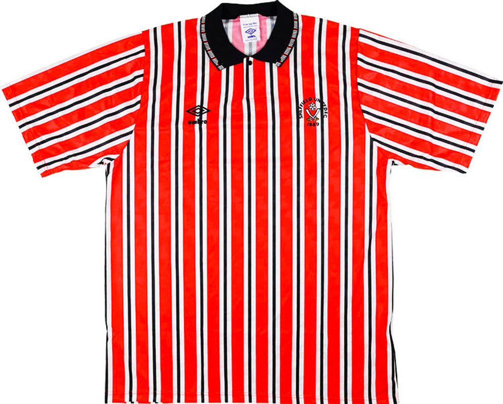 1990-92 Sheffield United Home Shirt (Excellent) S-Sheffield United