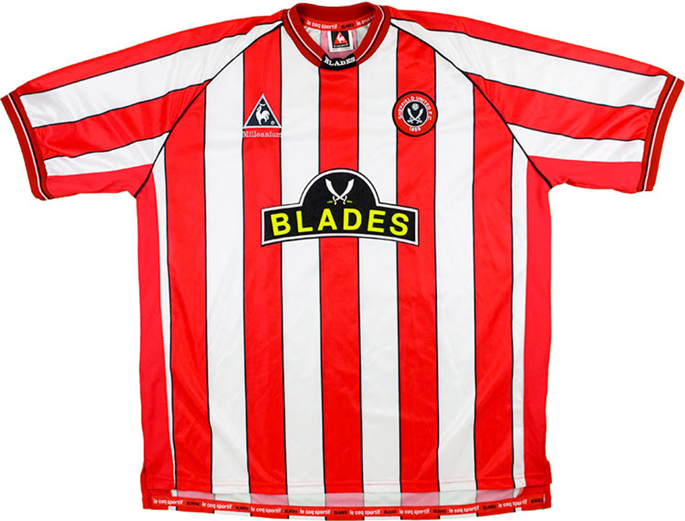 1999-00 Sheffield United Home Shirt (Excellent) XL-Sheffield United New Products