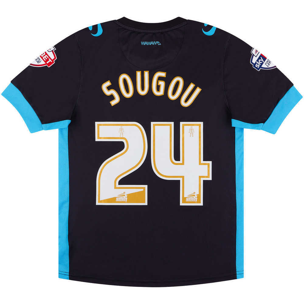 2015-16 Sheffield Wednesday Match Issue Away Shirt Sougou #24
