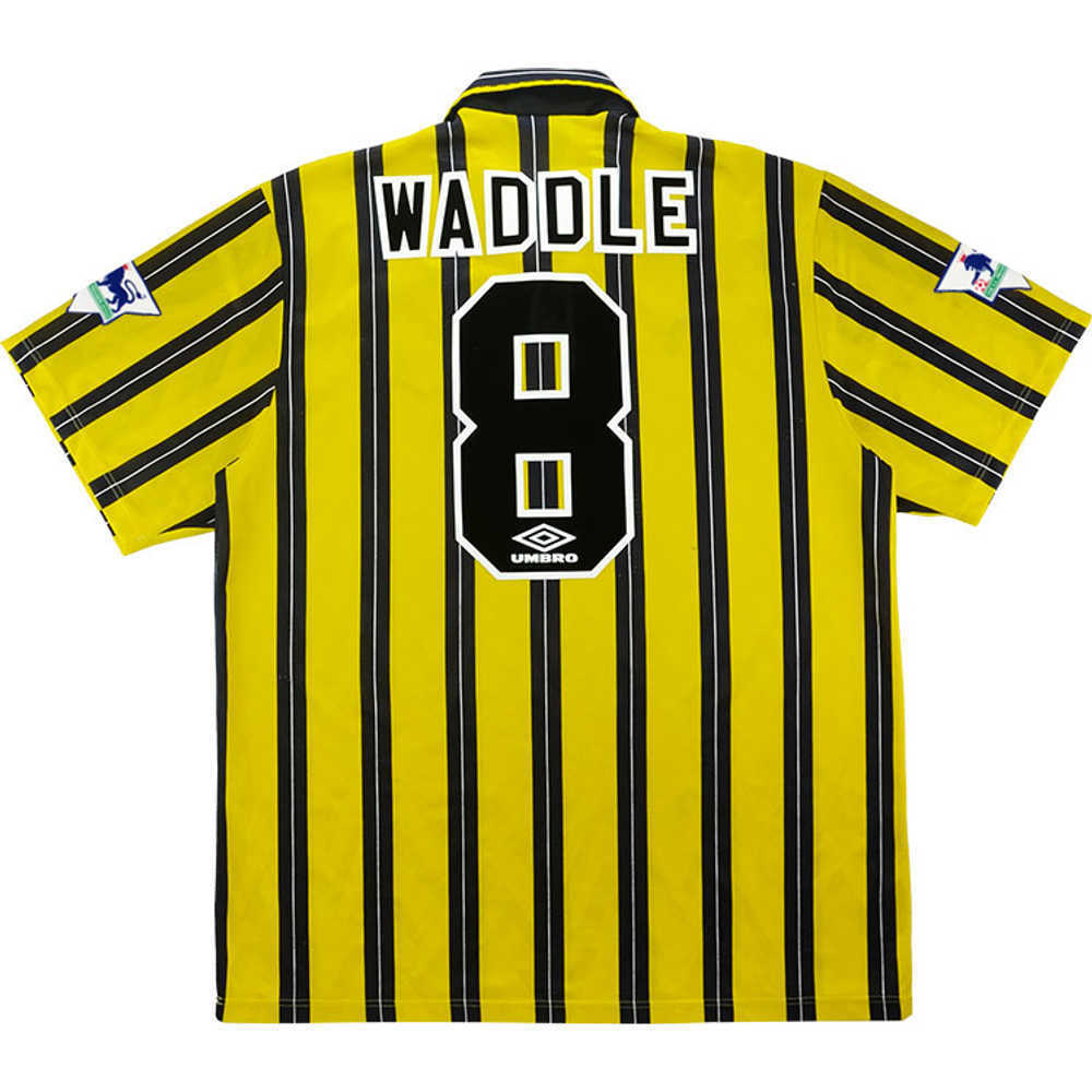 1992-93 Sheffield Wednesday Away Shirt Waddle #8 (Excellent) XL