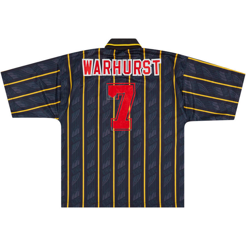 1993-95 Sheffield Wednesday Away Shirt Warhurst #7 (Good) L