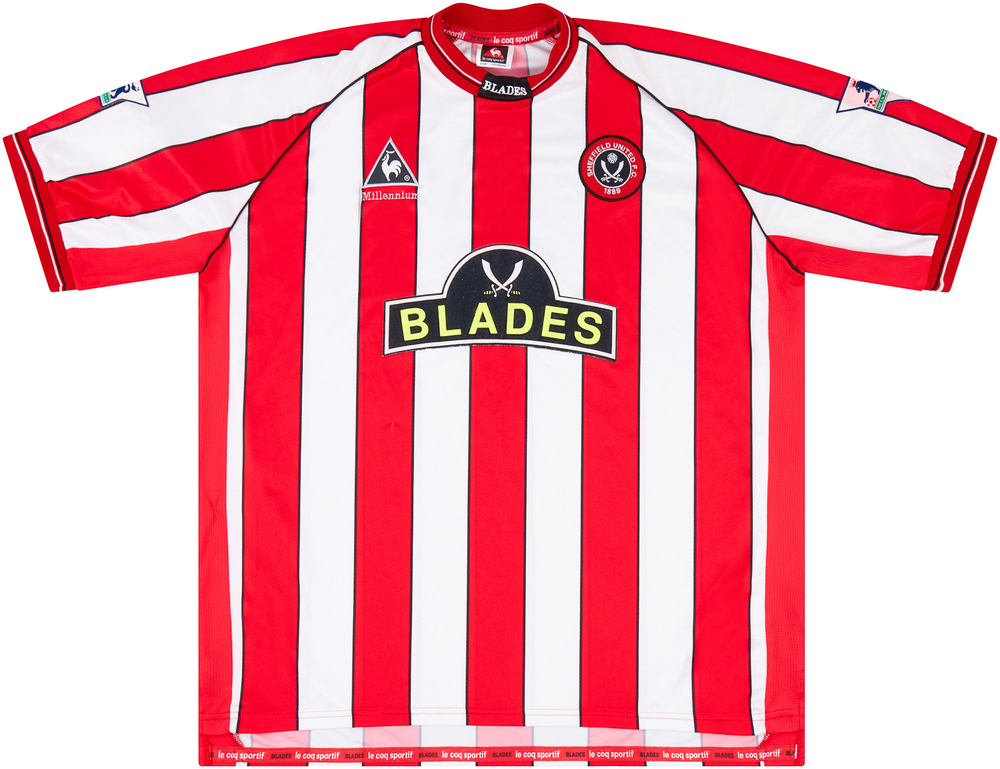 1999-00 Sheffield United Home Shirt (Excellent) XL-Sheffield United