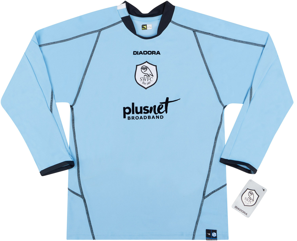 2005-07 Sheffield Wednesday GK Shirt *BNIB* XL.Boys-Clearance Sheffield Wednesday Goalkeeper Classic Clearance