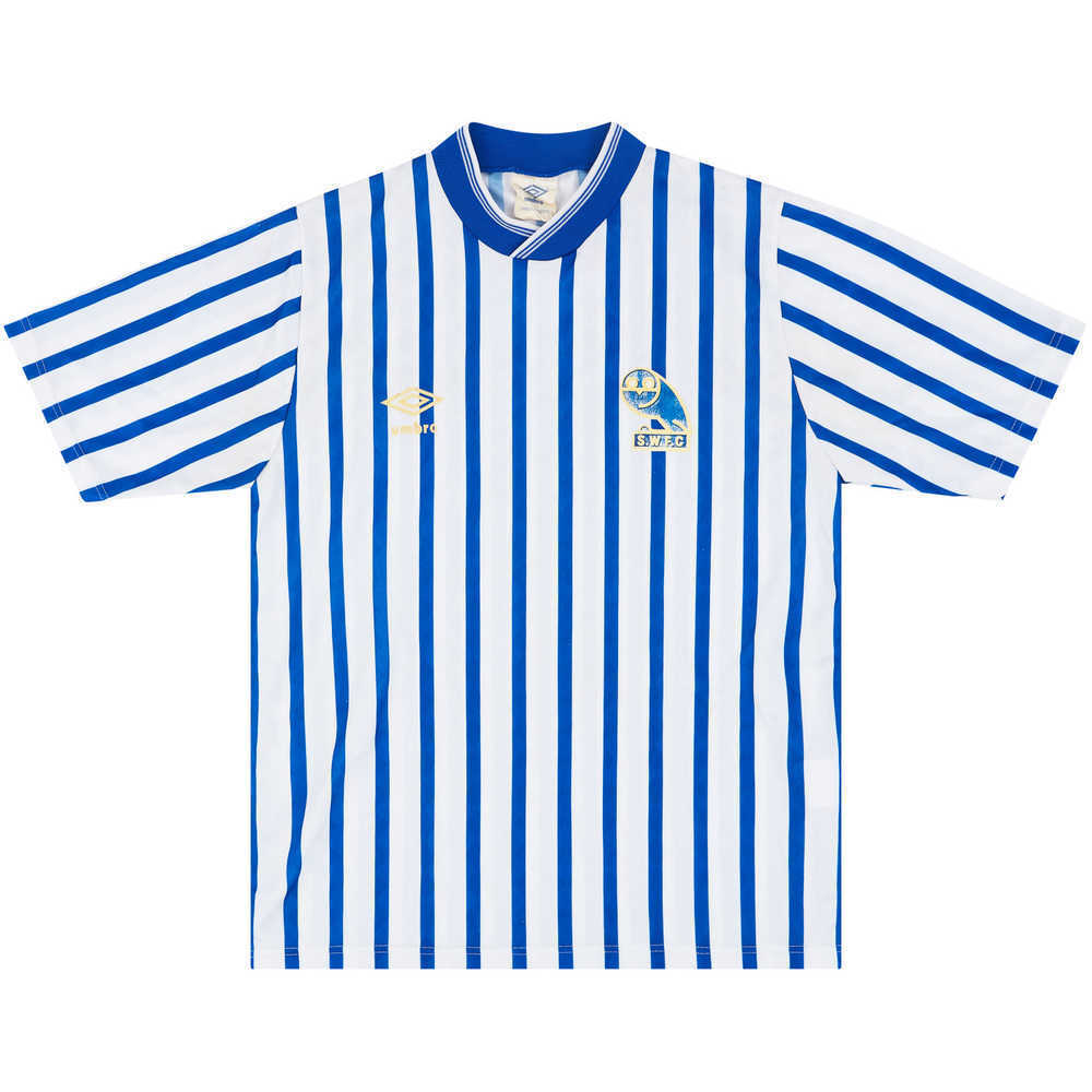 1987-89 Sheffield Wednesday Home Shirt (Very Good) S