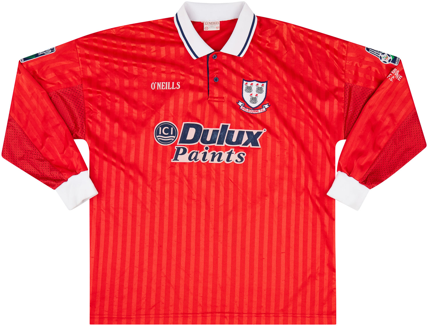 1997-98 Shelbourne Match Issue Home Shirt Vaudequin #2