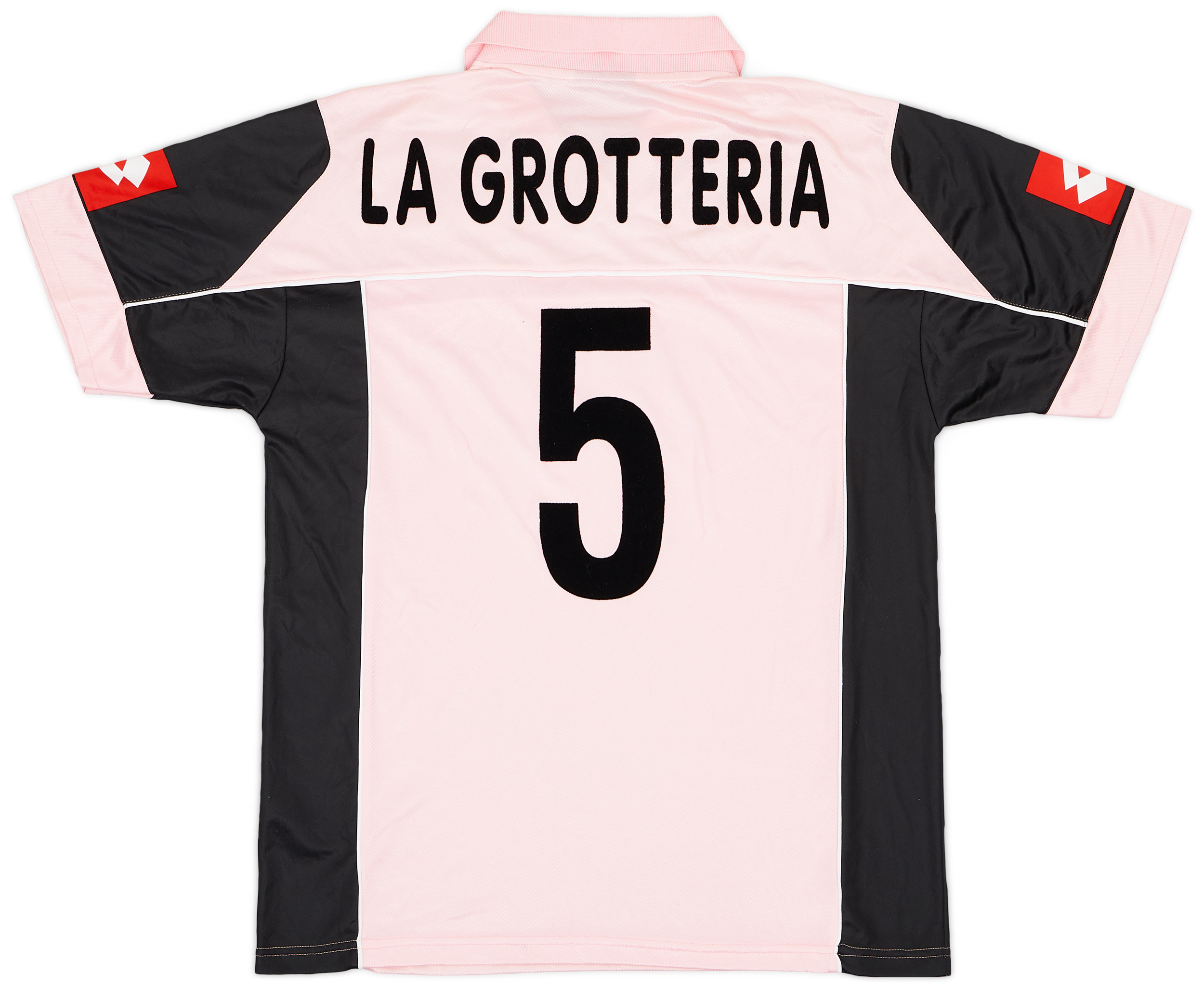 2002-03 Palermo Home Shirt La Grotteria #5 - 7/10 - ()