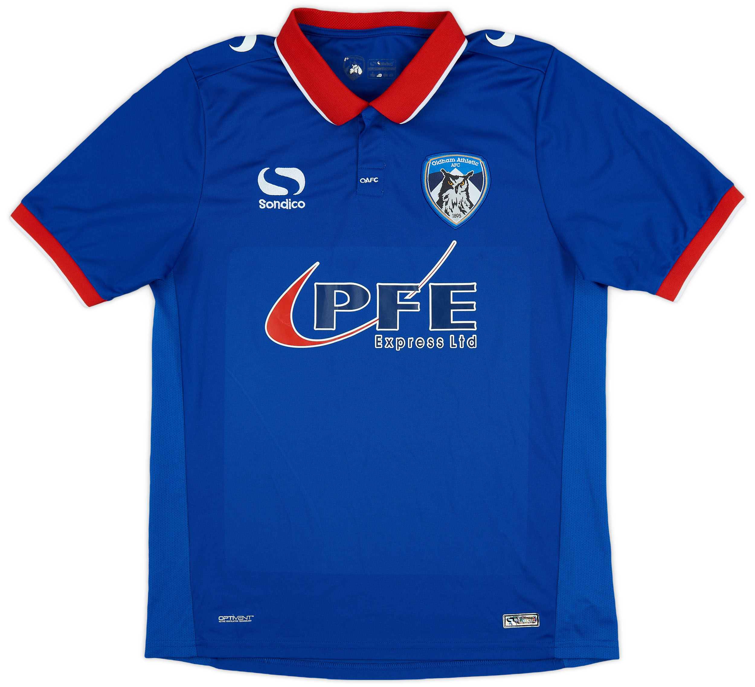 2015-16 Oldham Athletic Home Shirt - 8/10 - ()