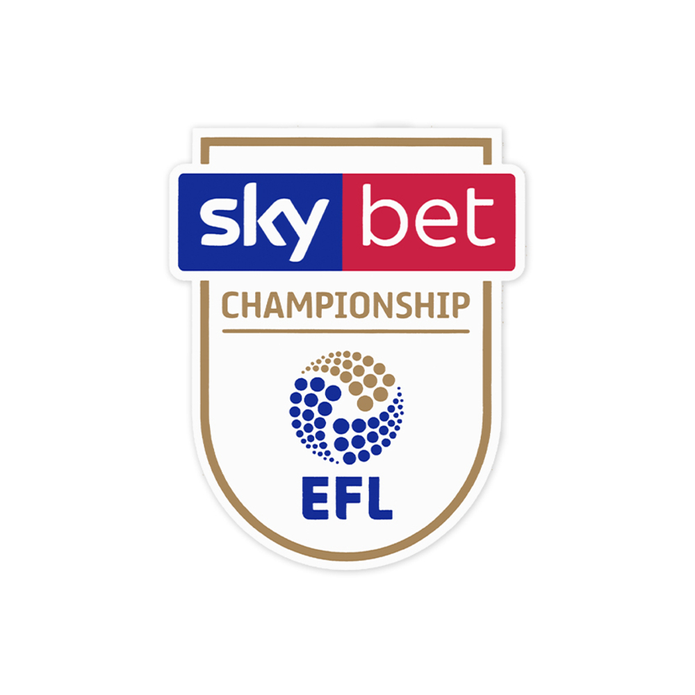 2018-20 Sky Bet EFL Championship Player Issue Patch -Aston Villa Birmingham Blackburn Fulham Stoke City West Brom  Championship Rotherham Wycombe Wanderers Barnsley Bristol City Cardiff Coventry Derby Leeds United Middlesbrough Millwall Norwich City Nottingham Forest Reading Preston North End Sheffield United QPR Swansea City Brentford Huddersfield Sheffield Wednesday Luton Town Player Issue Printing & Patches 