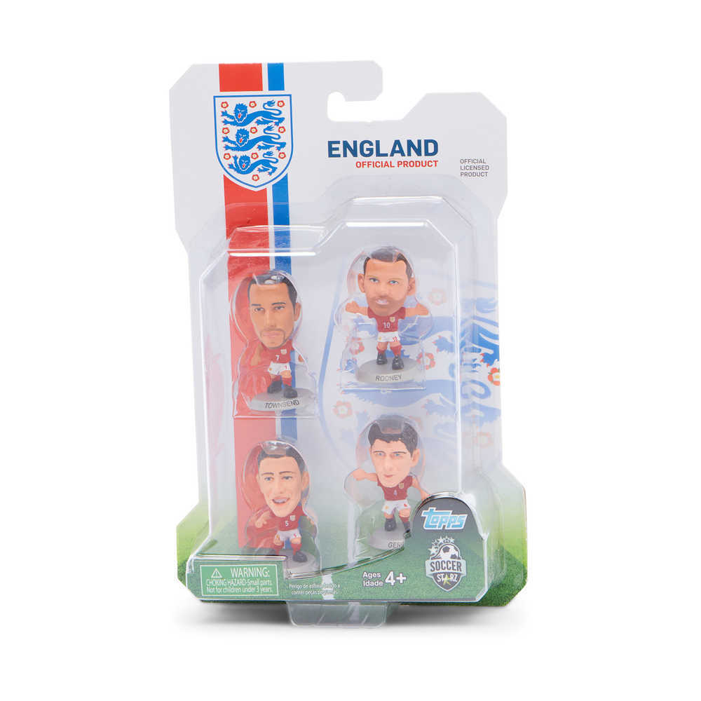 2014-15 England Soccerstarz 4 Player Figurine Pack *BNIB*