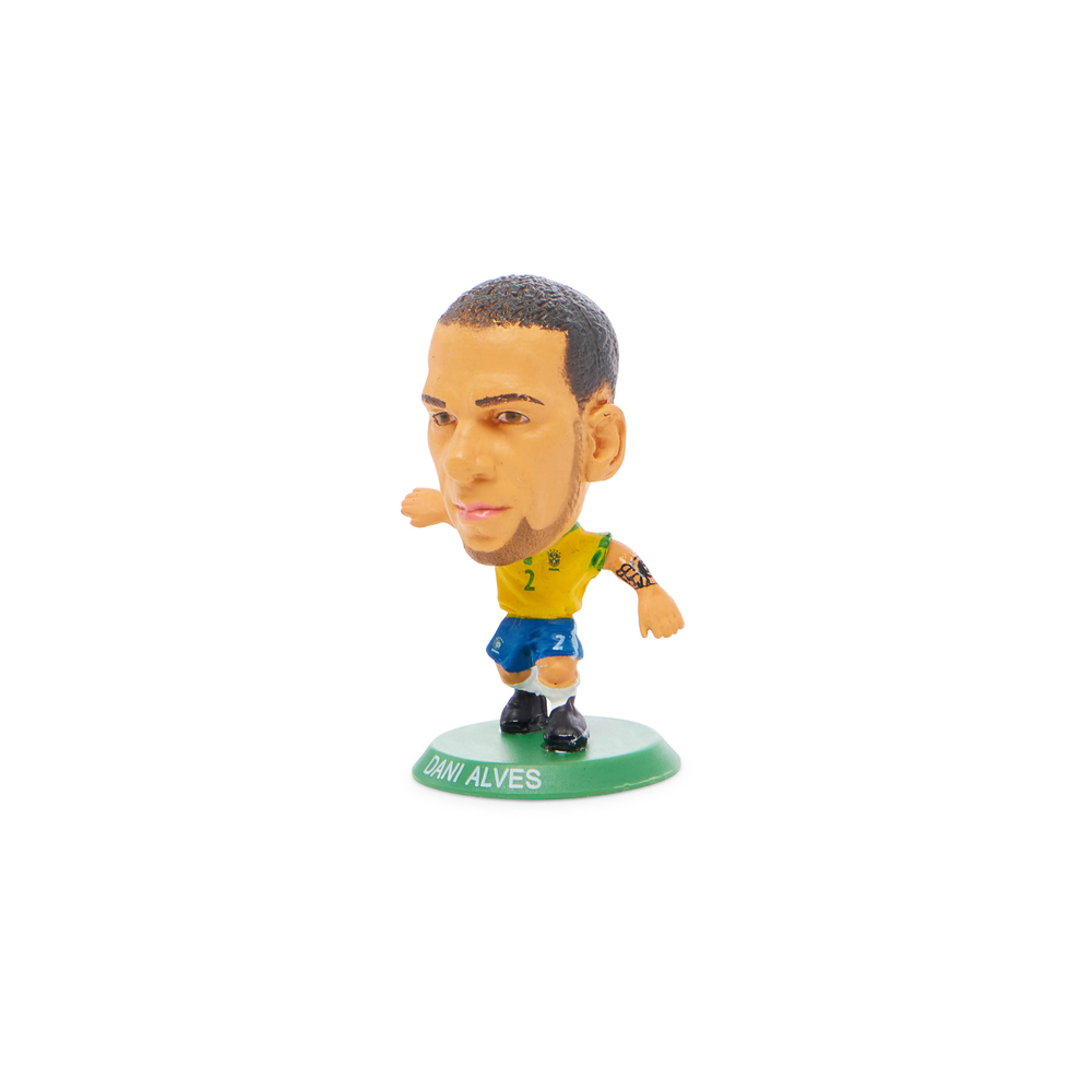 2014-15 Brazil Soccerstarz Dani Alves #2 Figurine *BNIB*-Brazil New Clearance Accessories