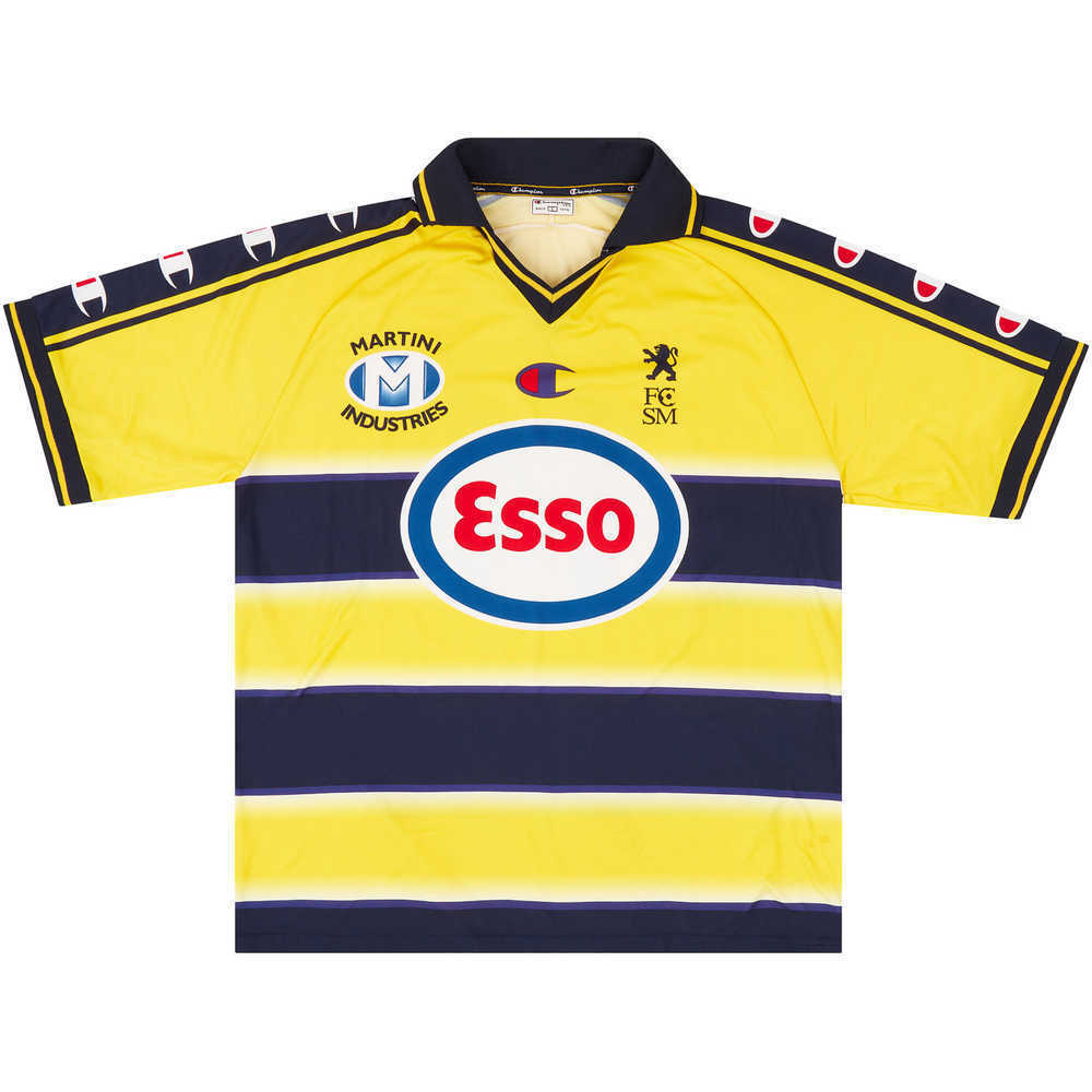 2002-03 Sochaux Match Issue Home Shirt #14