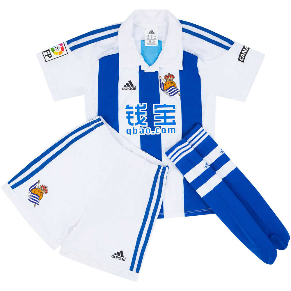 2015-16 Real Sociedad Home Kit *BNIB* BOYS