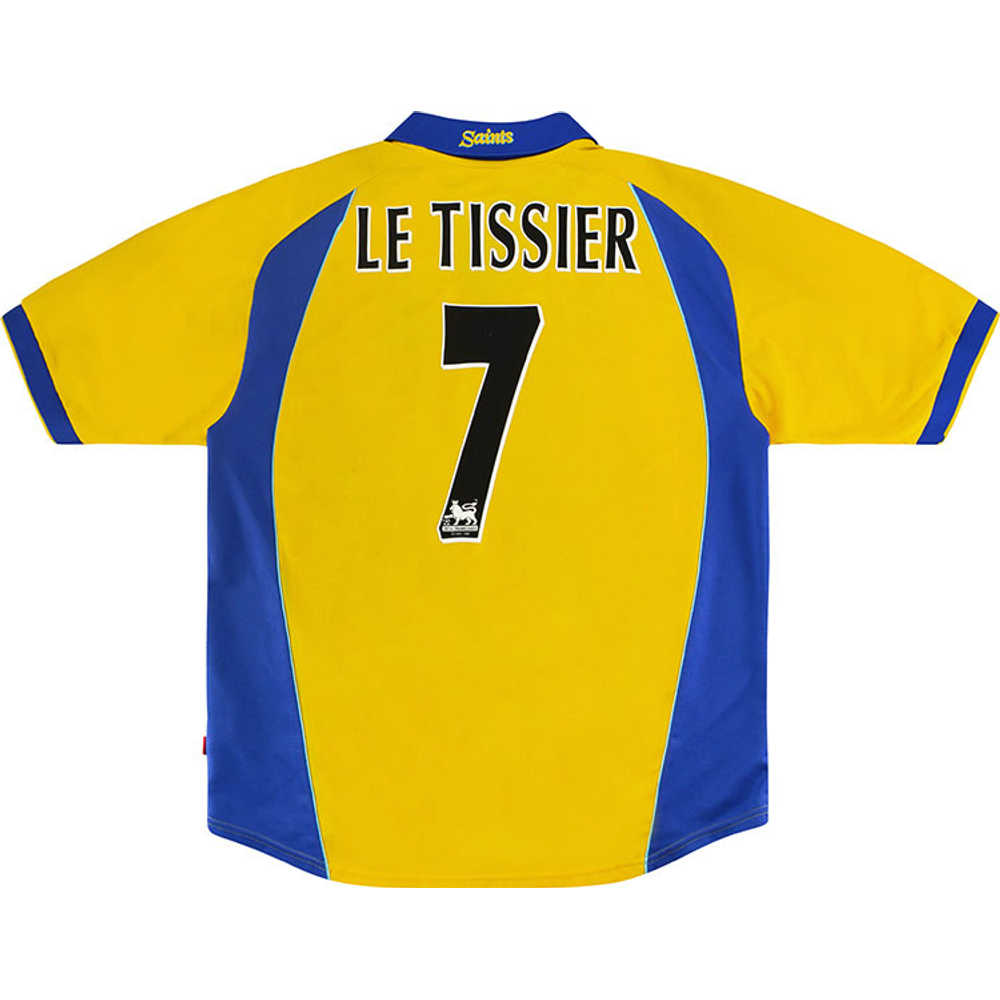 2000-02 Southampton Third Shirt Le Tissier #7 (Excellent) L