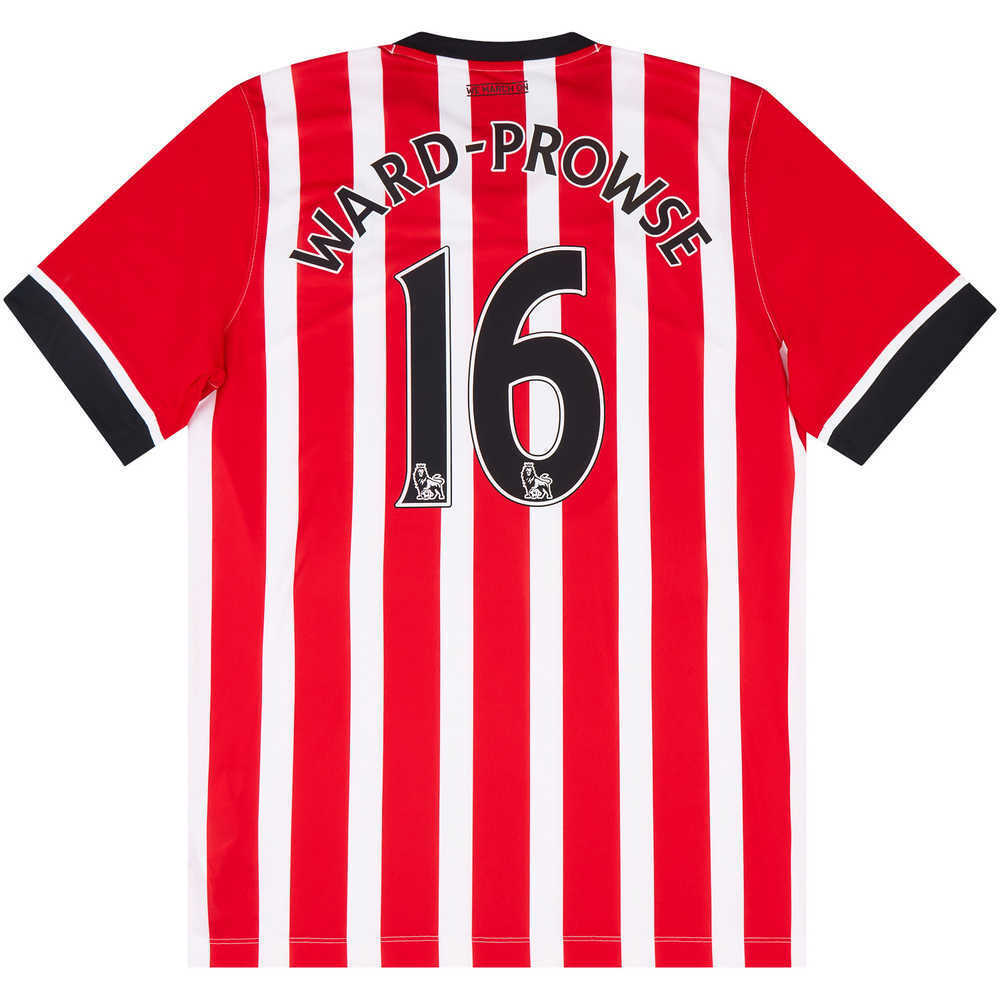 2016-17 Southampton Home Shirt Ward-Prowse #16 (Excellent) XL